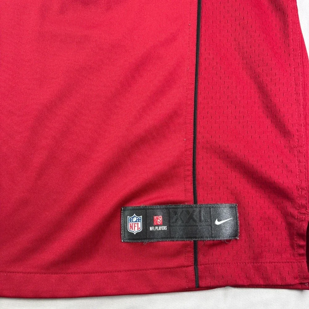 Patrick Peterson Jersey Men 2XL Red Arizona Cardinals Nike On Field Stitched NFL